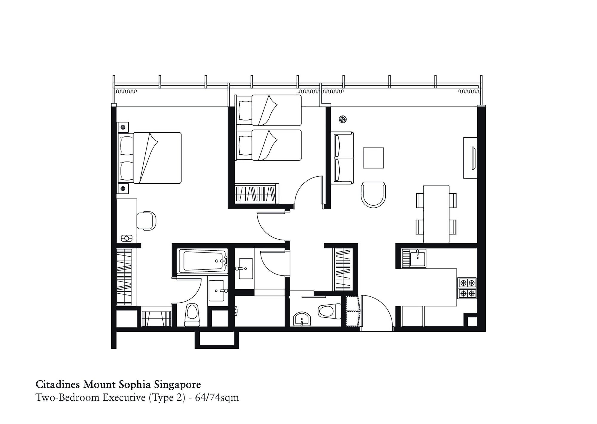 Citadines Mount Sophia Σιγκαπούρη Εξωτερικό φωτογραφία